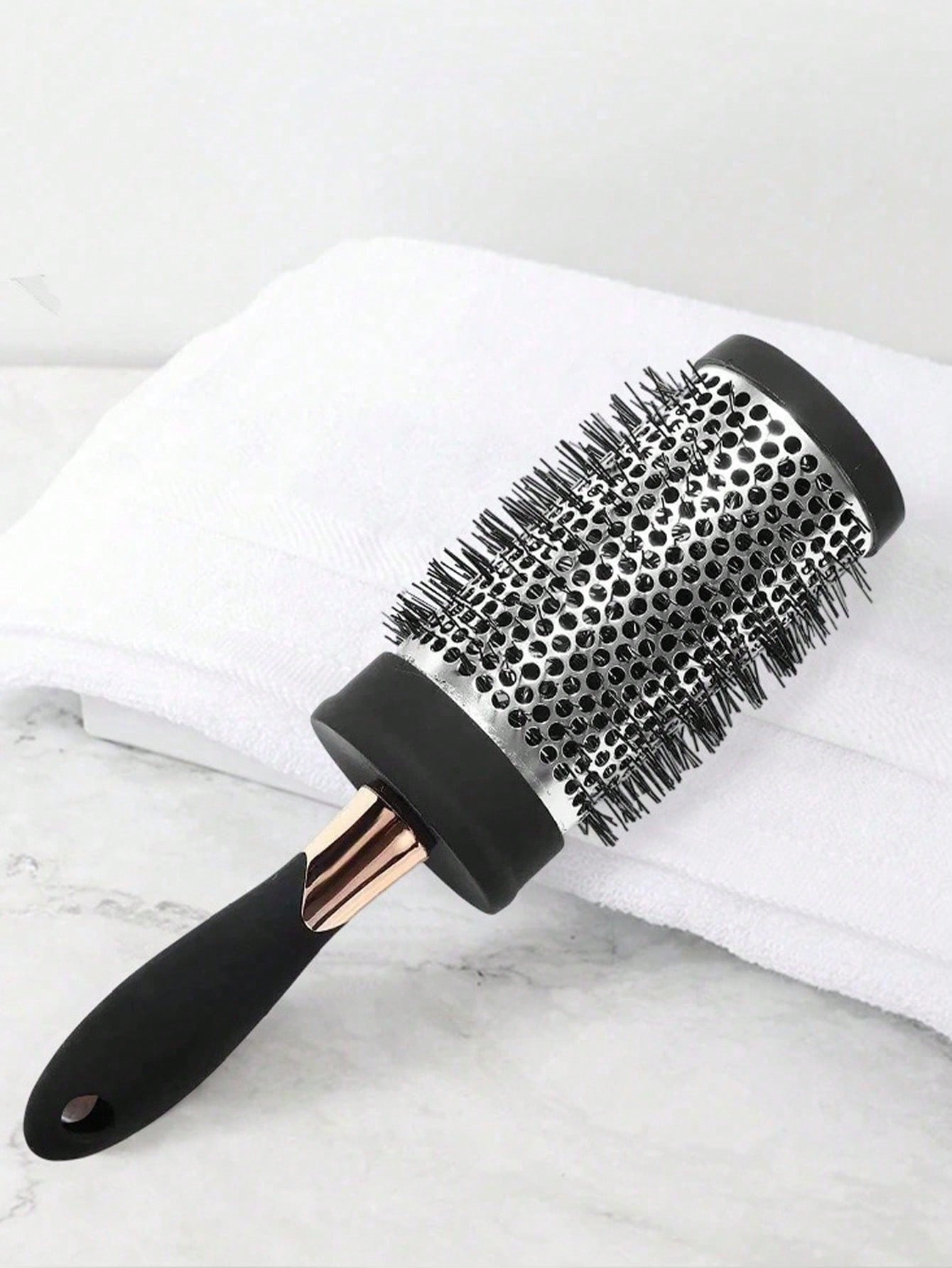 Round Brush, Round Hair Brush, Suitable For Blow-Drying Bangs, Women's Curling And Straightening Brush, Create Professional Curly Hairstyles, Make Hair Shiny And Lustrous, Blow-Dry Brush, Nylon Bristl