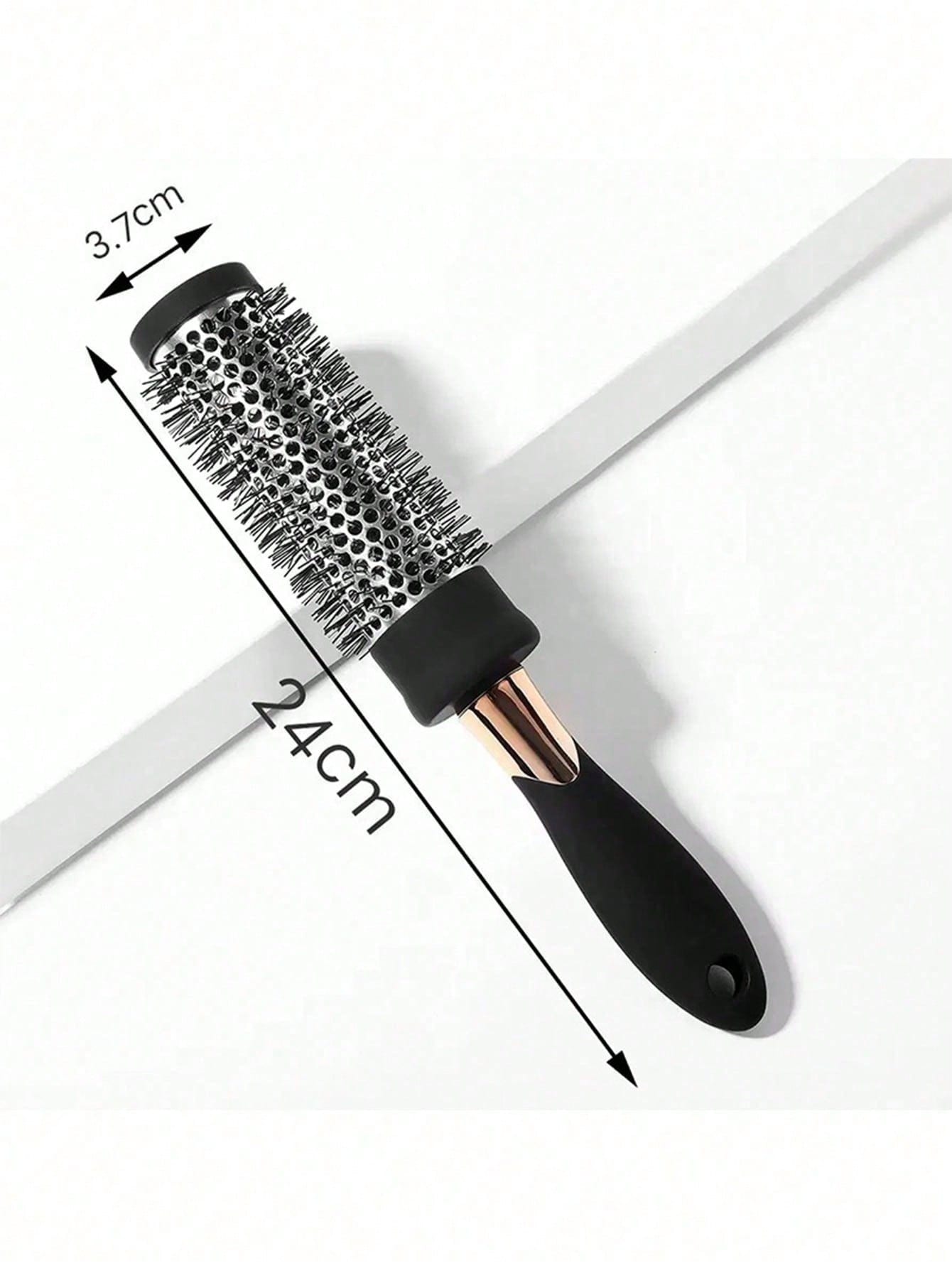 Round Brush, Round Hair Brush, Suitable For Blow-Drying Bangs, Women's Curling And Straightening Brush, Create Professional Curly Hairstyles, Make Hair Shiny And Lustrous, Blow-Dry Brush, Nylon Bristl