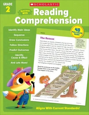 Scholastic Success With Reading Comprehension Grade 2 Workbook (Paperback) By Scholastic Teaching Resources