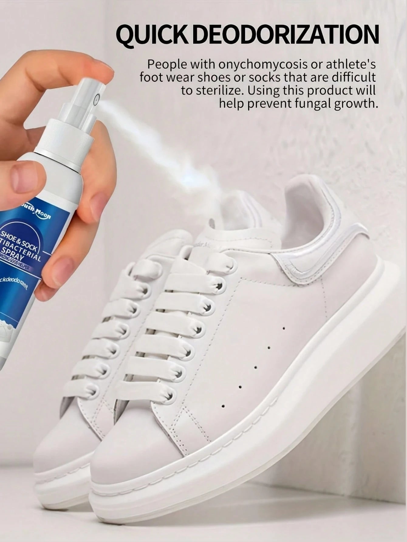 Shoe Deodorizing Spray, Fresh Spray, Used To Remove Odors From Shoes And Socks. Its Deodorizing Effect Is Suitable For Various Types Of Shoes And Corresponding Shoe Deodorizers, Also Suitable For Men'