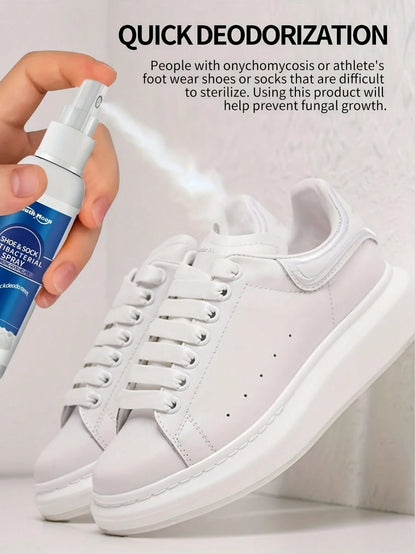 Shoe Deodorizing Spray, Fresh Spray, Used To Remove Odors From Shoes And Socks. Its Deodorizing Effect Is Suitable For Various Types Of Shoes And Corresponding Shoe Deodorizers, Also Suitable For Men'