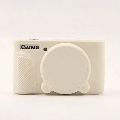 Silicone Camera Case Protective Cover For Canon SX740 SX730 Camera, Photography Protective Sleeve, SX740 Silicone Protective Case Camera Bag Packing Cubes For Women For Men Digital Camera Case Digital