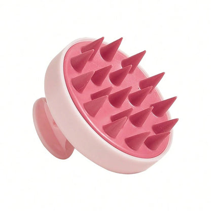 Silicone Hair Brush, Soft Hair Scalp Cleaning Brush, Shower Massage Brush, Hair Washing Tool, Hair Washing Brush, Hair Brushes For Hair Scalp Massage, Anti-Dandruff Home Bathroom Decor Fall Decor Back