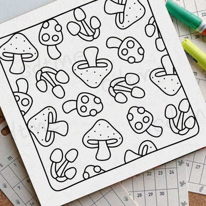 SIMPLE & PATTERNSE Coloring Book For Adults Featuring Cute Cozy Daily Activities For Relaxation (Cozy Spaces Coloring)