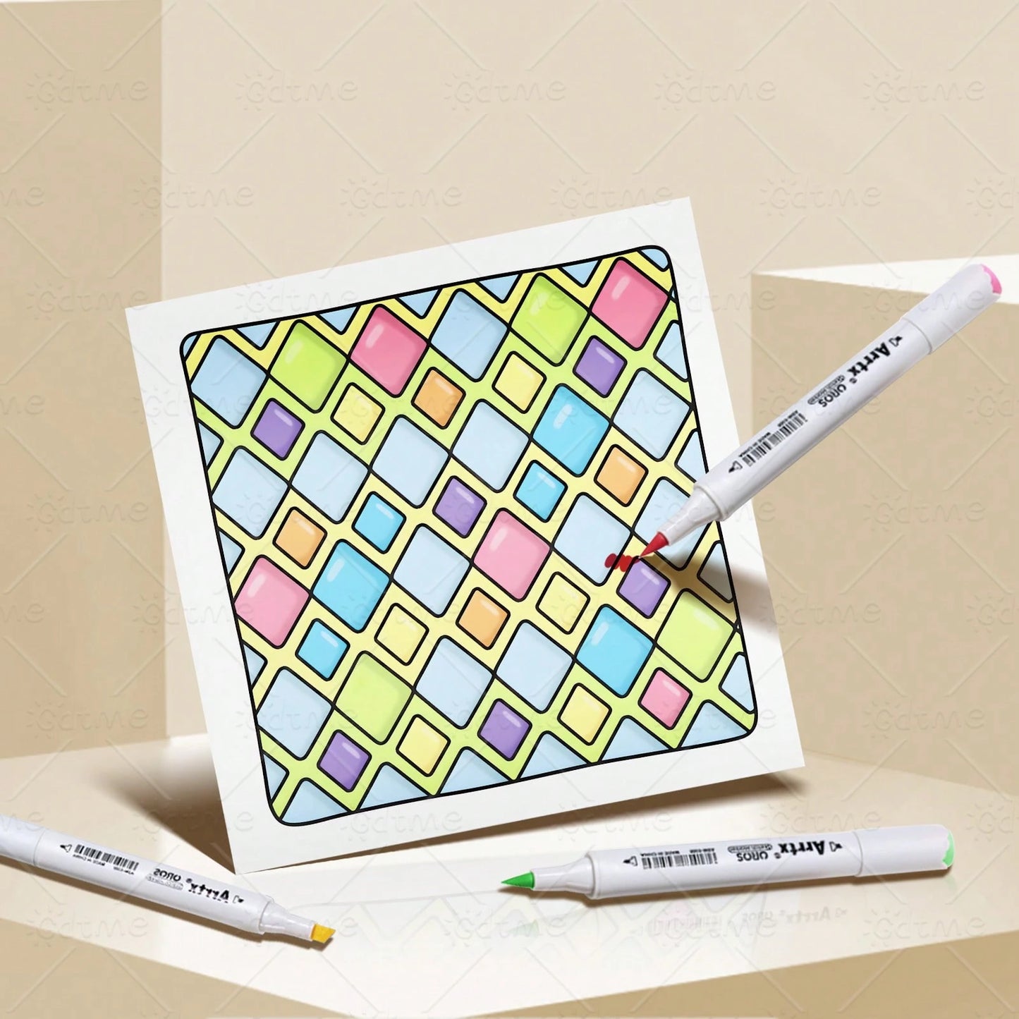SIMPLE & PATTERNSE Coloring Book For Adults Featuring Cute Cozy Daily Activities For Relaxation (Cozy Spaces Coloring)