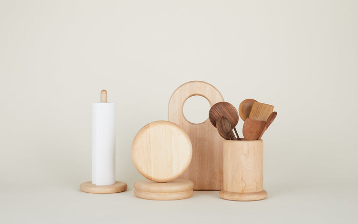 Simple Wood Utility Canister