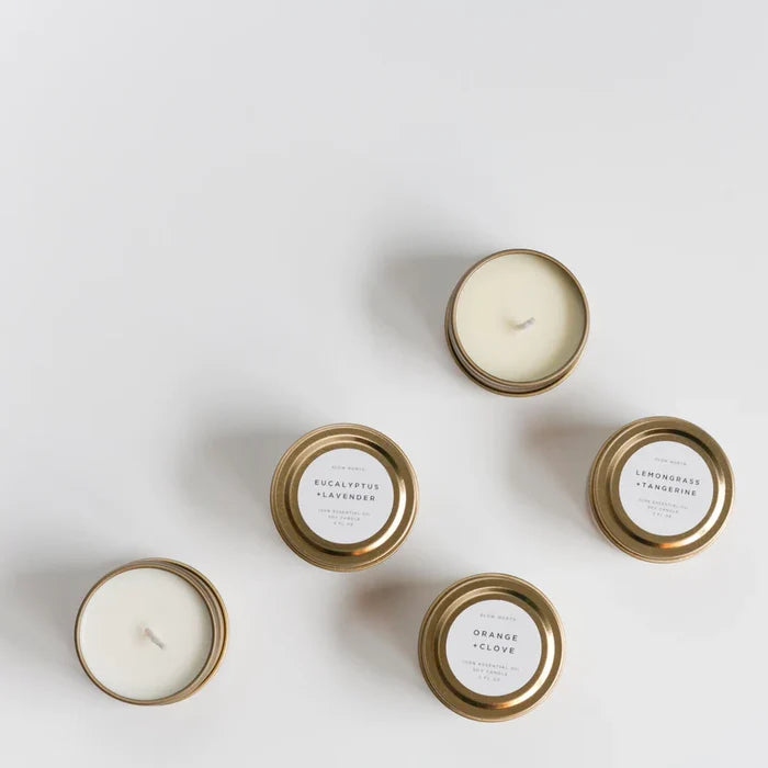 Slow North 'Eucalyptus + Lavender' Scented Candle, Three Sizes