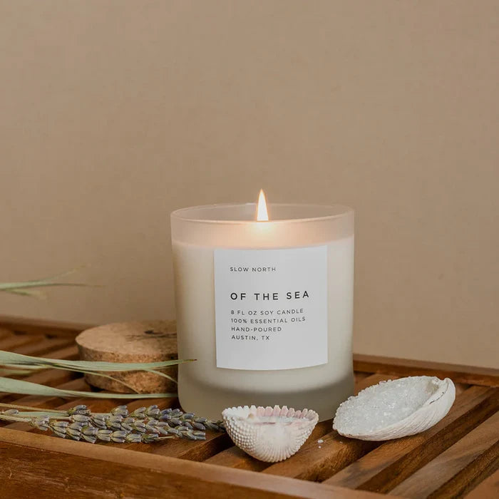 Slow North 'Of the Sea' Scented Candle, Three Sizes