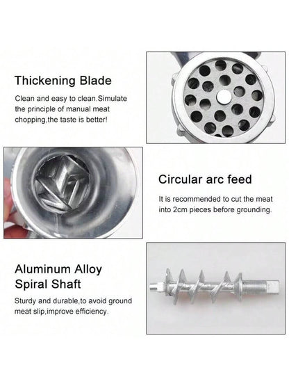 Small Heavy Duty Meat Grinder Mincer Stuffer Manual Sausage Filler Sauce Maker Machine