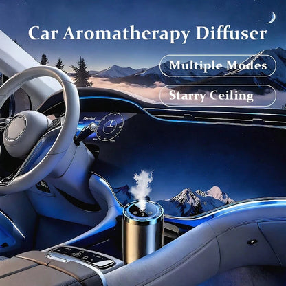 Smart Car Air Freshener Diffuser, Premium Long Lasting Fragrance, Effective Odor Eliminator For Car Interior, High Quality Aromatherapy Scent Device, Essential Vehicle Accessories