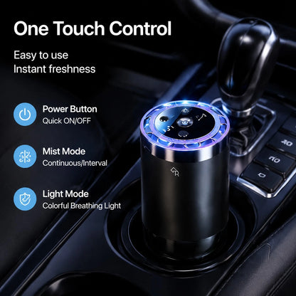Smart Car Air Freshener Diffuser, Premium Long Lasting Fragrance, Effective Odor Eliminator For Car Interior, High Quality Aromatherapy Scent Device, Essential Vehicle Accessories