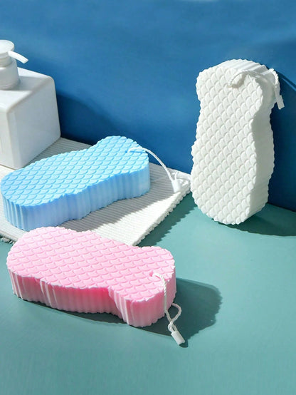 Soft Exfoliating Bath Sponge, Ultra Soft Bath Body Shower Sponge, Reusable Magic Spa Scrub Dead Skin Remove Bath Sponges Shower For Adults- Bathroom Accessories
