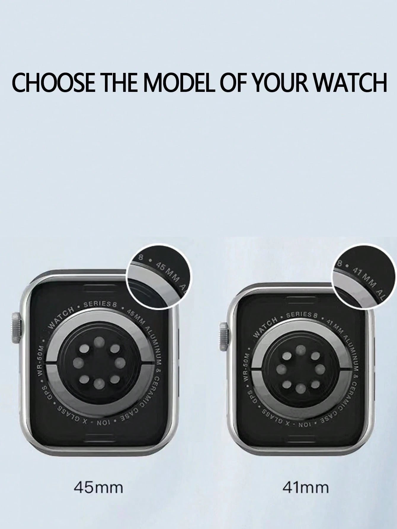 Solid Case Compatible With Apple Watch