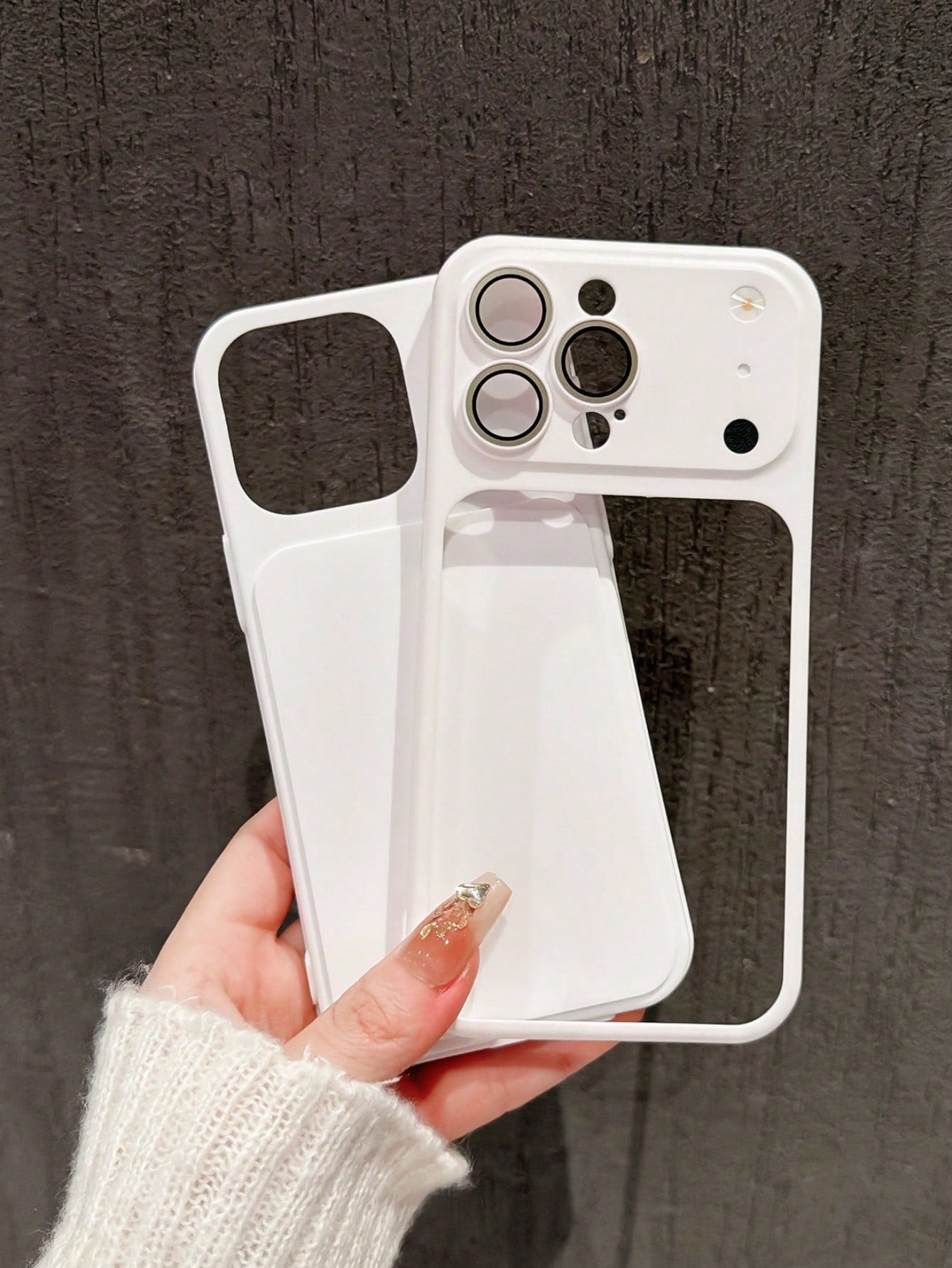 Solid Color Material Shockproof Luxury Burgundy Solid Color 2-In-1 Personalized Instant Change 17 Series Phone Premium Case Compatible With Apple 11 12 13 14 15 16 17 15 Pro Max 16 Pro Max 17 Pro Max