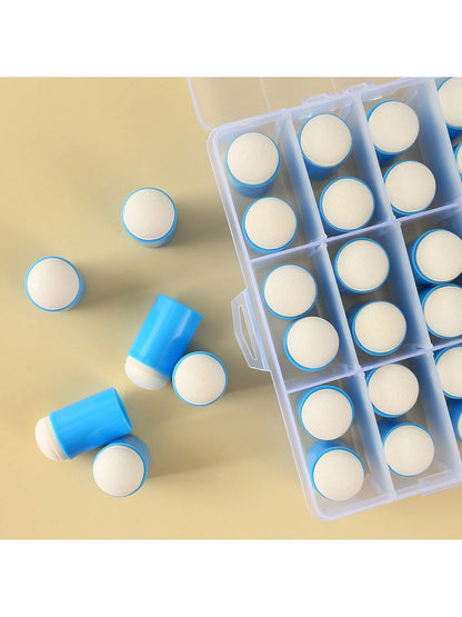 Sponge Daubers For Crafting- Perfect For Use With A Variety Of Coloring Mediums Such As Ink, Paint, Glue & More- Fits Over The Finger And Makes Blending Accuracy Easier Back To School,Back To School