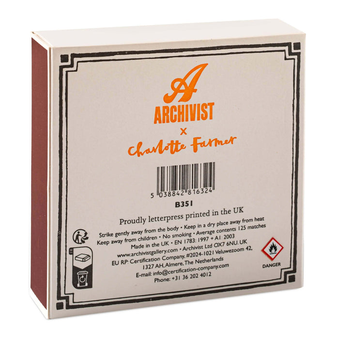 Spooky Matches Matchbox | Square - Safety Matches 🎃