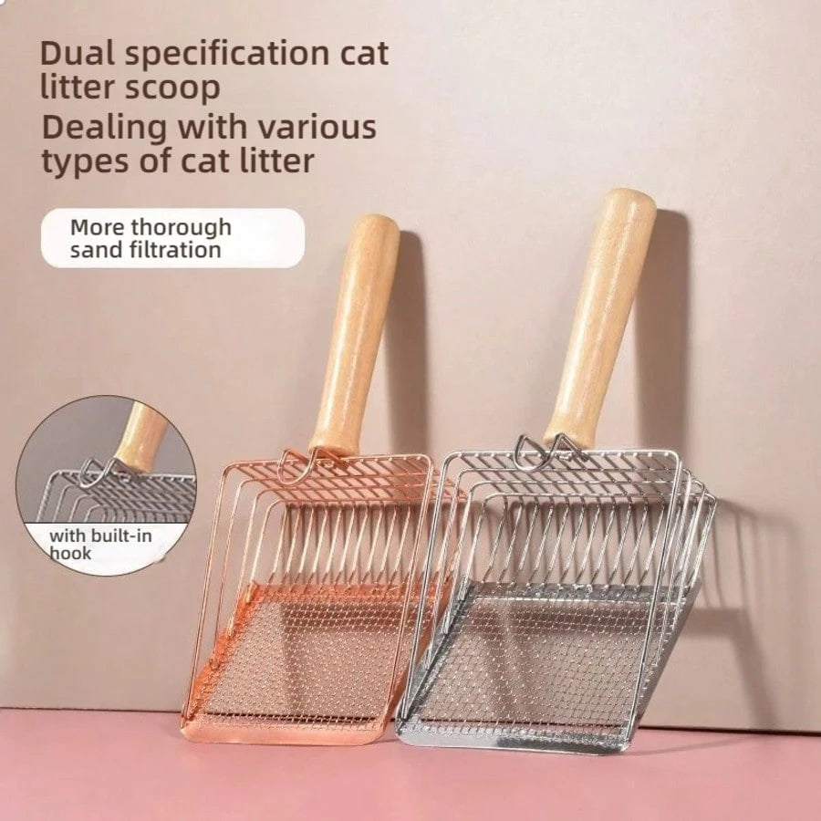 Stainless Steel Cat Litter Scoop- Rust-Resistant & Large Capacity For Hassle-Free Cat CareCrafted From Premium Stainless Steel, These Litter Scoops Boast Exceptional Rust Resistance-Ideal For Humid E