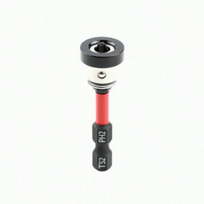 Strong Magnetic Positioning Drill| Anti-Slip Anti-Collision Design, Black Gold Cross Screwdriver Head, Suitable For Ceiling/Woodworking, Waterproof Floor Installation Tool, Suitable For Ceiling Woodw