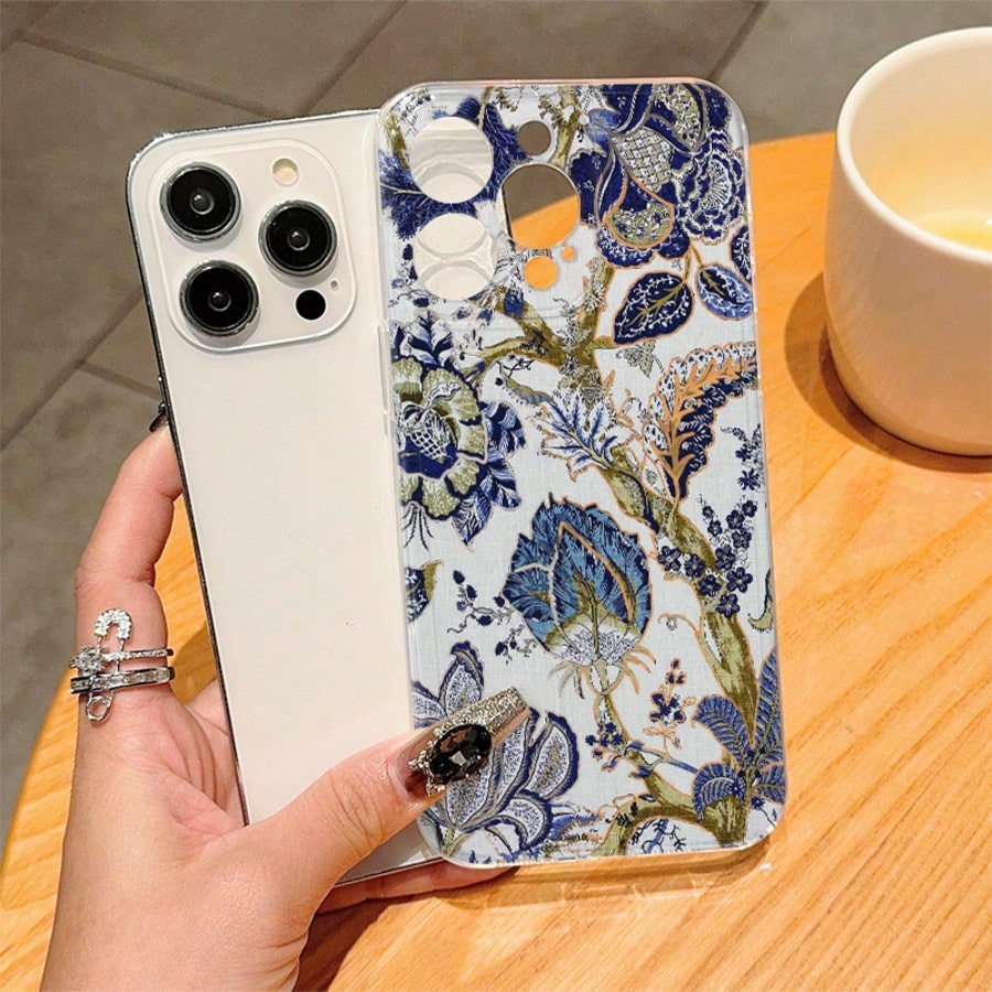 Stylish & Transparent TPU Phone Case, Compatible With Apple, Redmi, Nothing, INFINIX Models, Great Gift For Couples, Girlfriends, Daughters, Teens