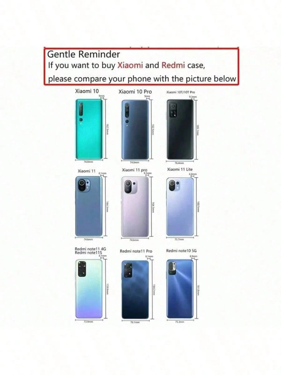 Stylish & Transparent TPU Phone Case, Compatible With Apple, Redmi, Nothing, INFINIX Models, Great Gift For Couples, Girlfriends, Daughters, Teens