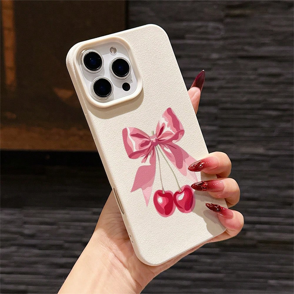 Stylish & Vintage Leather Texture TPU Phone Case, Compatible With Apple Models, Ideal As Birthday Or Christmas Gift For Girlfriend, Wife, Daughter, Teens