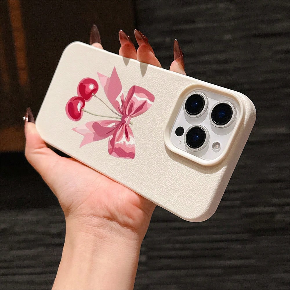 Stylish & Vintage Leather Texture TPU Phone Case, Compatible With Apple Models, Ideal As Birthday Or Christmas Gift For Girlfriend, Wife, Daughter, Teens