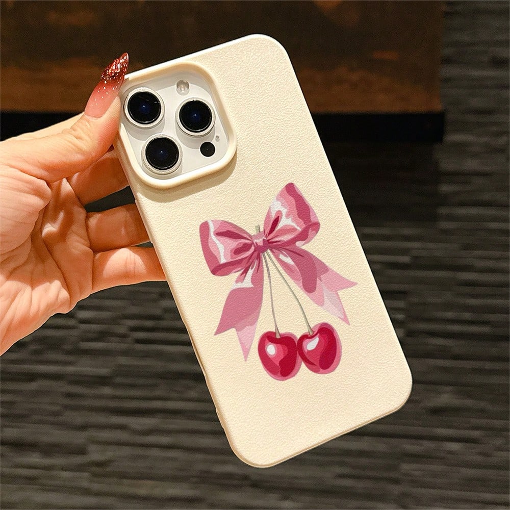 Stylish & Vintage Leather Texture TPU Phone Case, Compatible With Apple Models, Ideal As Birthday Or Christmas Gift For Girlfriend, Wife, Daughter, Teens