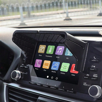 Summer Car GPS Sun Shade, 7-12 Inch Navigation Anti-Glare Cover, Car GPS Navigation Display Screen Cover, Universal Vehicle Driving Interior Accessories