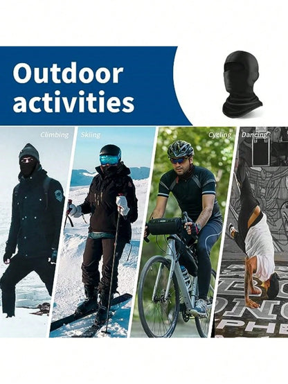 Sun Protective Anti UV 1pc Outdoor Cycling Headgear Windproof, Sun-Proof, And Dustproof Face Mask, Good Protection For Biking, Hiking, And Skiing Ski Mask,Suitable For Cycling,Riding Motorcycle And Sk