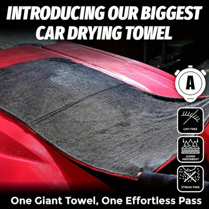 Super Absorbent Microfiber Car Drying Towel, Achieving Ultimate Car Protection, Essential For Vehicle Hygiene, Compact Design, High Water Absorption, Fast Drying Without Marks, Suitable For Cars, Truc