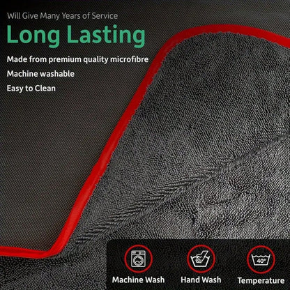 Super Absorbent Microfiber Car Drying Towel, Achieving Ultimate Car Protection, Essential For Vehicle Hygiene, Compact Design, High Water Absorption, Fast Drying Without Marks, Suitable For Cars, Truc