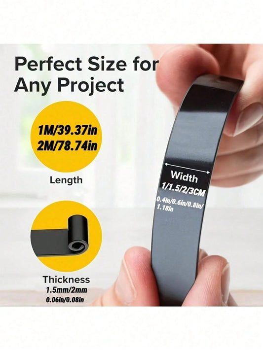 Super Strong Magnetic Tape- Easy To Cut, Easy To Stick On Refrigerator, Whiteboard And Other Places, Equipped With This High-Adhesion Rubber Strip, It Is A Premium Choice For Home Decor Accessories