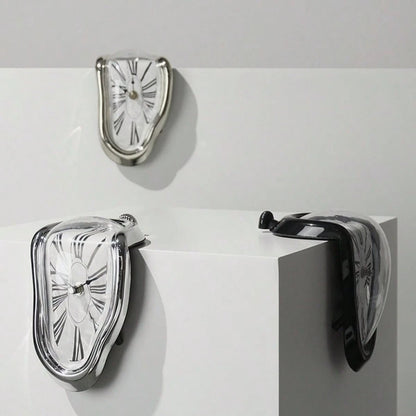 [Surrealist Art] Melted Clock| Wall Clock| Art Inspired| Surrealist| Decorative| Home Office Desk