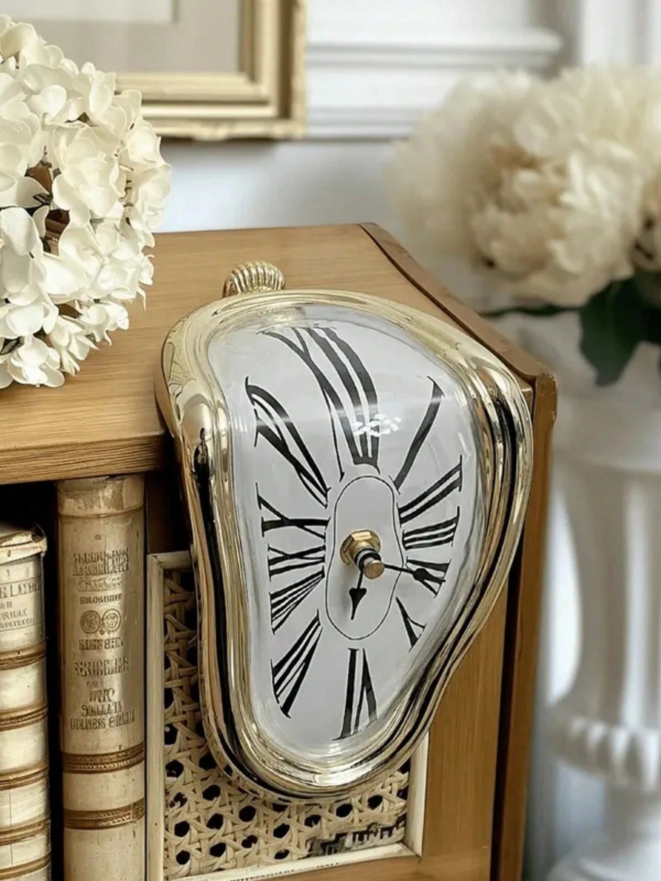 [Surrealist Art] Melted Clock| Wall Clock| Art Inspired| Surrealist| Decorative| Home Office Desk