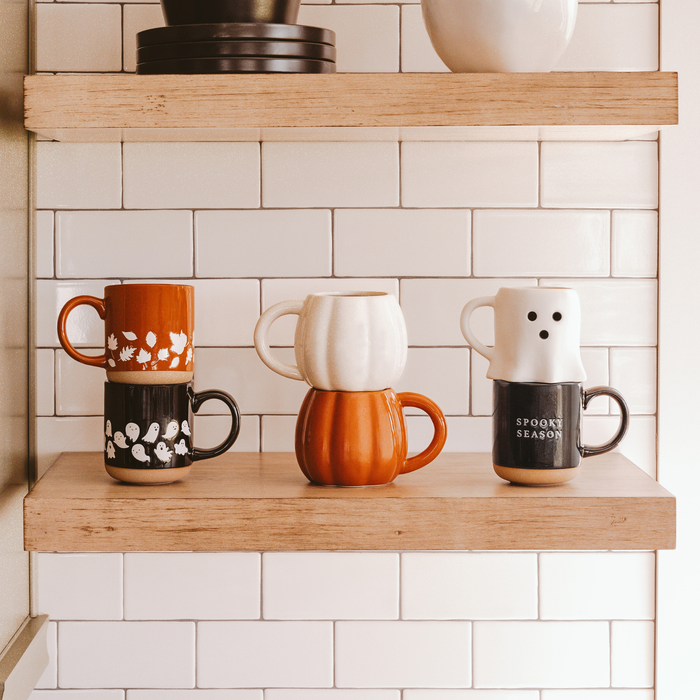 Sweet Water Decor - Orange Pumpkin Coffee Mug - Fall Decor & Gifts