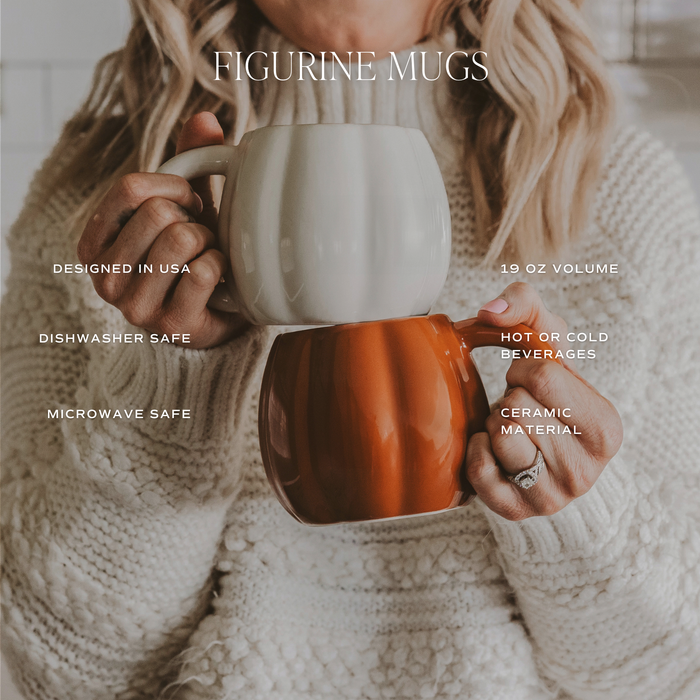Sweet Water Decor - Orange Pumpkin Coffee Mug - Fall Decor & Gifts