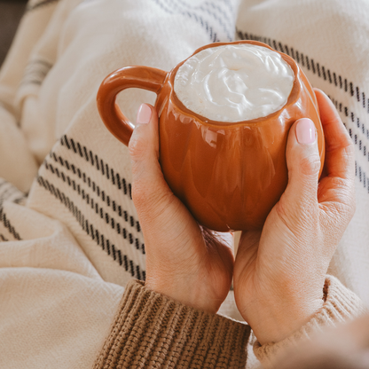 Sweet Water Decor - Orange Pumpkin Coffee Mug - Fall Decor & Gifts