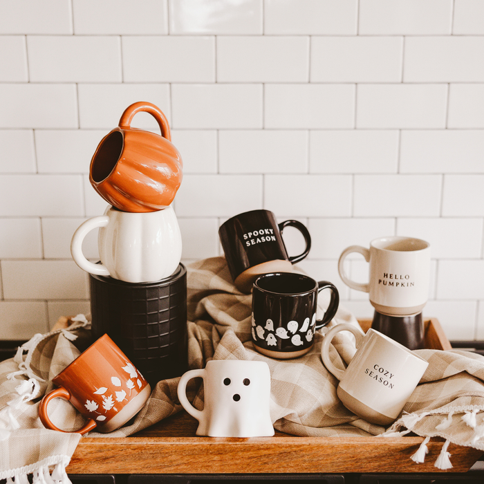 Sweet Water Decor - Orange Pumpkin Coffee Mug - Fall Decor & Gifts