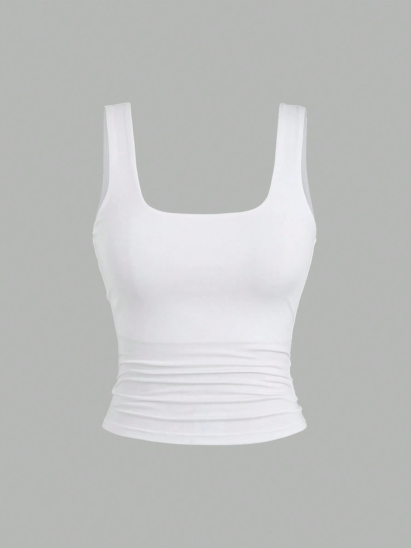 Sweetra Women's Casual Solid Color Tank Top For Summer