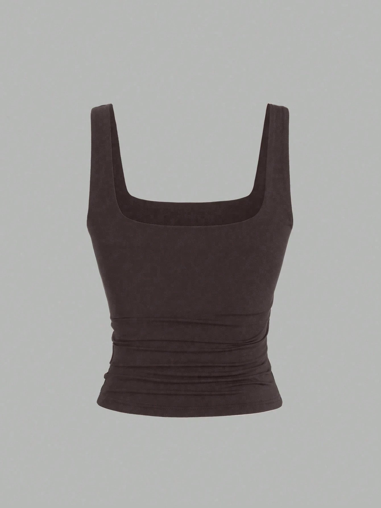 Sweetra Women's Casual Solid Color Tank Top For Summer