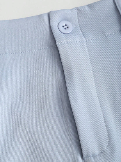 Sweetra Women's Vintage Elegant Jacquard Pleated Wide-Leg Pants, Autumn/Winter Fall Cloth For Women