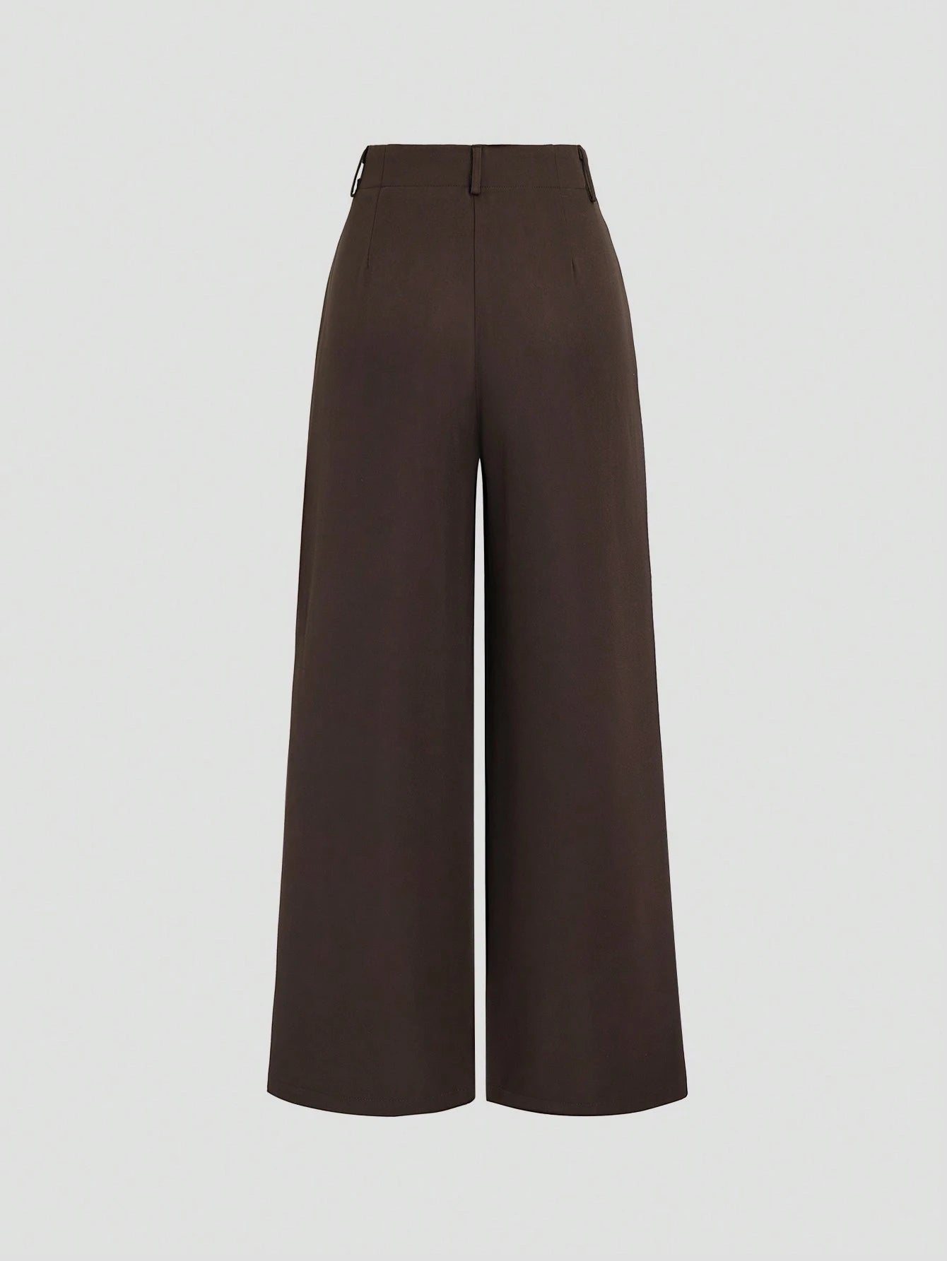 Sweetra Women's Vintage Elegant Jacquard Pleated Wide-Leg Pants, Autumn/Winter Fall Cloth For Women