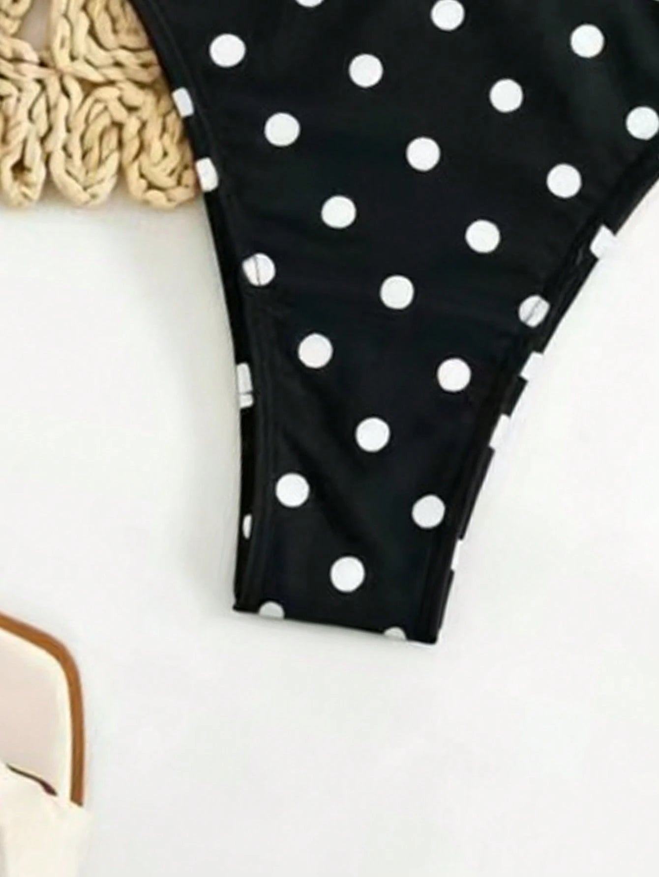 Swim Basics Plus Size Solid Swimsuit Bottom, Minimalist Style For Women Daily, Holiday, Beach Wear, Summer