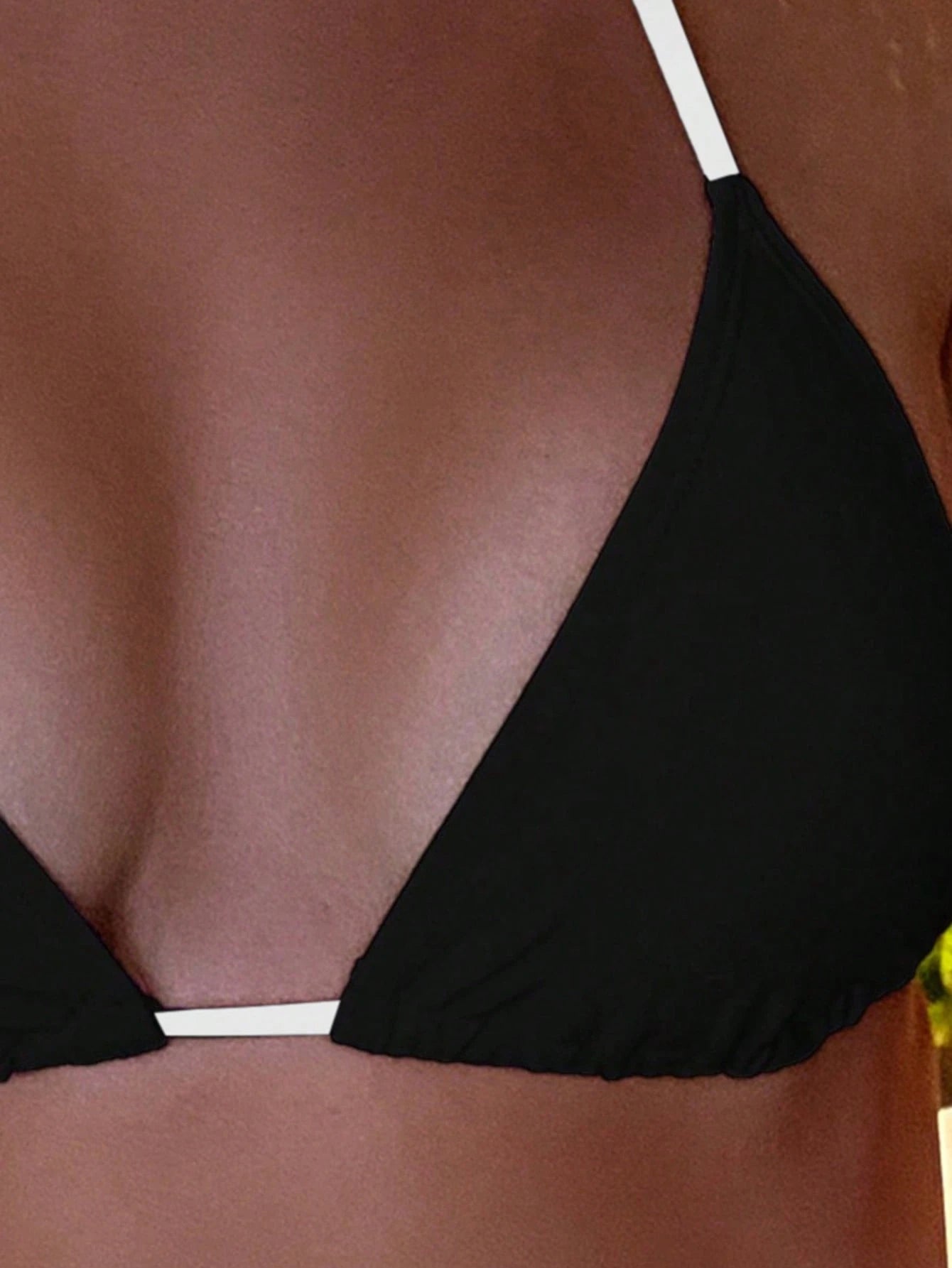 Swim Basics Women's Halter Neck Swimwear Top, Fashion Summer Swimwear