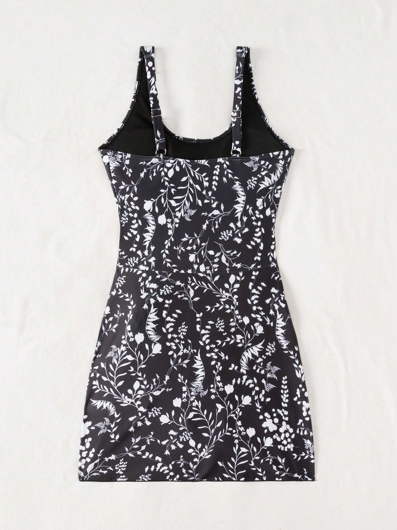 Swim Glamine Women's Floral Print One-Piece Swimsuit, Suitable For Summer Vacation & Beach