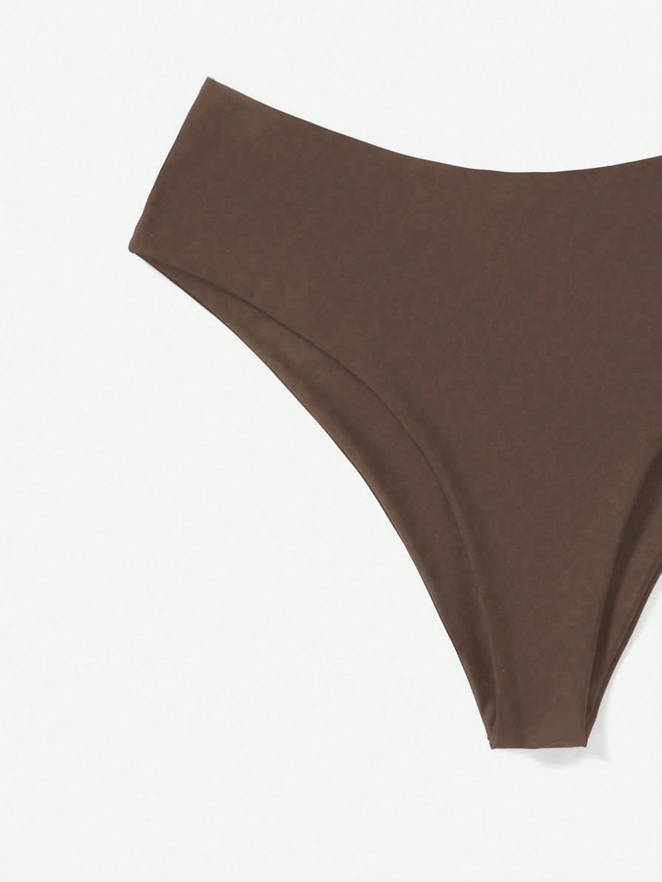 Swim Vcay Plus Size Women Solid Color Bikini Bottom