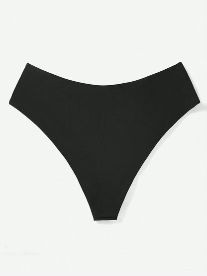 Swim Vcay Plus Size Women Solid Color Bikini Bottom