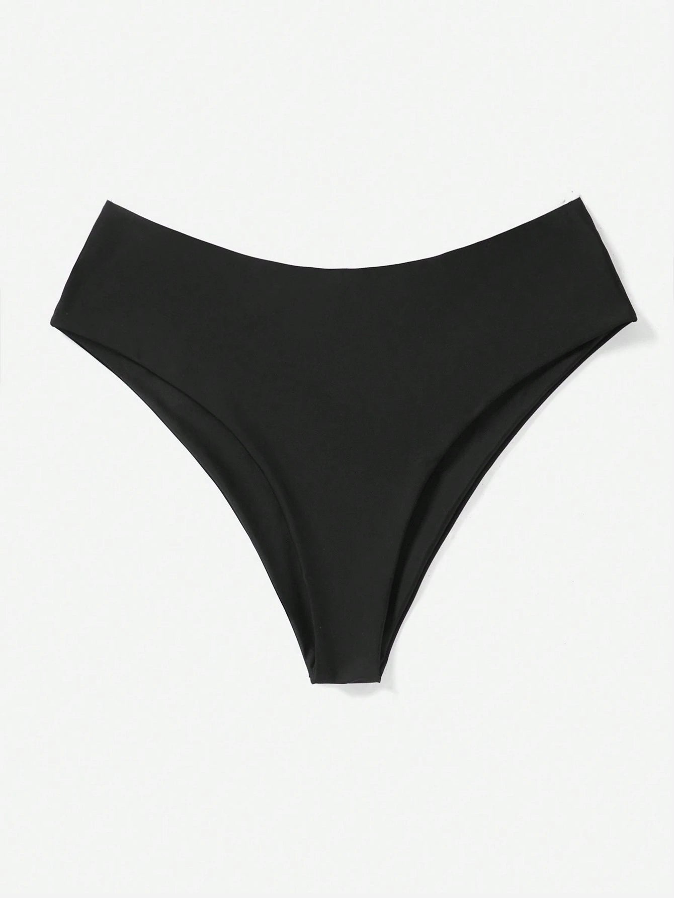Swim Vcay Plus Size Women Solid Color Bikini Bottom