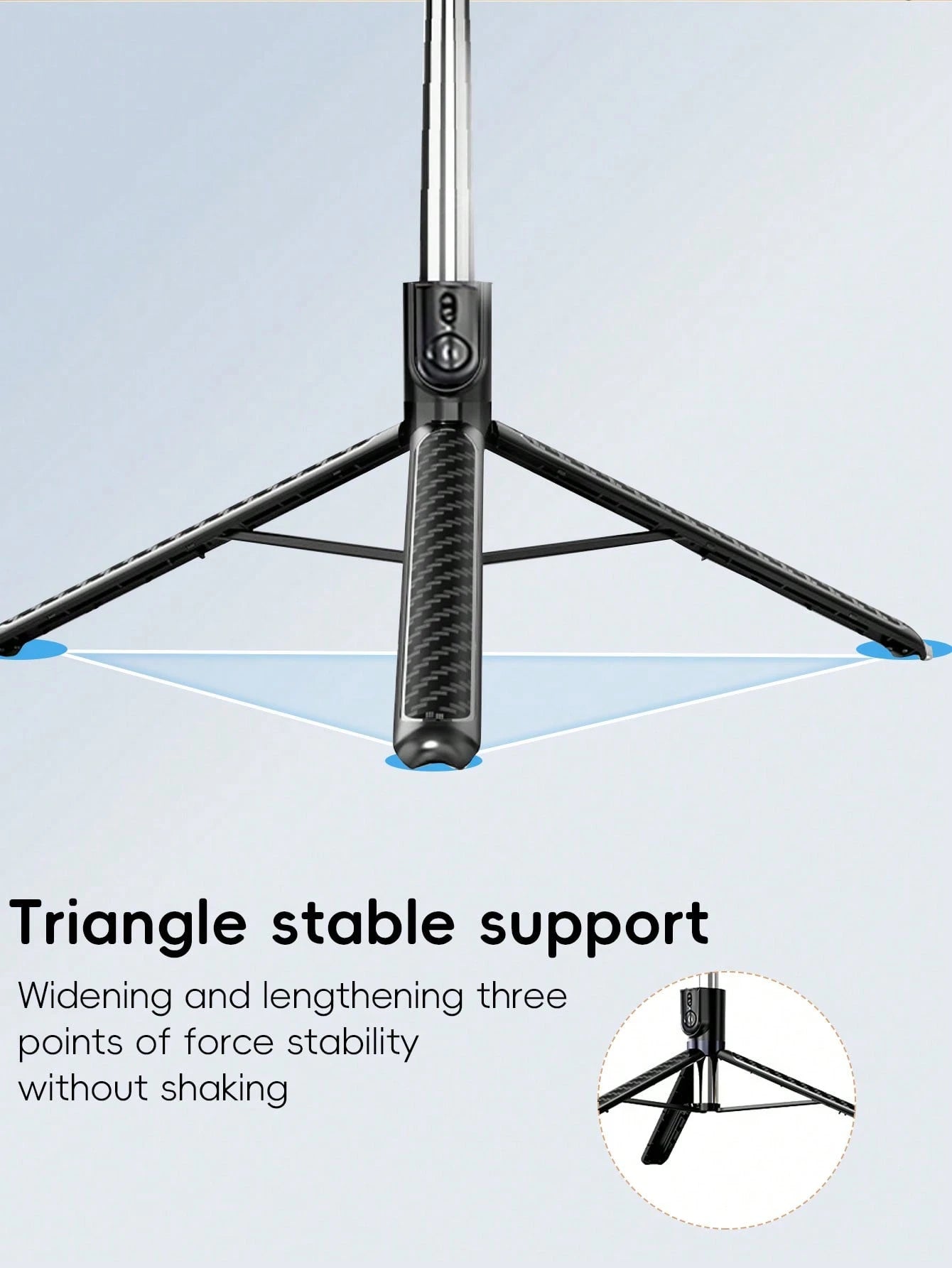 Tangle-Free Large Size Mobile Photography Accessories 1.8m Large Floor Tripod With Fill Light New Selfie Stick Tripod With Detachable Wireless Remote And Phone Holder, Portable And Lightweight, Compat