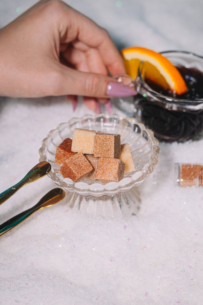 TEASPRESSA | LUXE Mixer Cube - Winter Mulled Wine Mixer Cube Kit (Orange Clove, Cinnamon)
